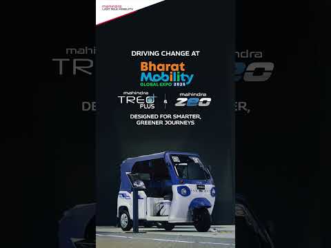 Mahindra Zeo & Mahindra Treo Plus @Bharat_Mobility