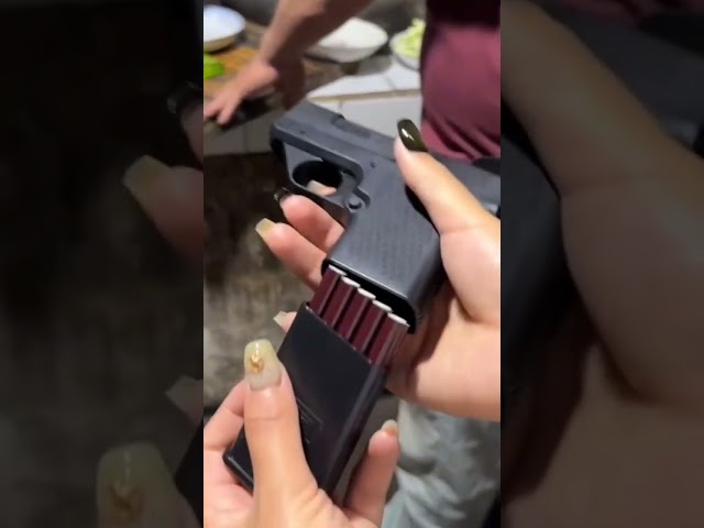 Product Link in Bio ( # 2456 ) ▶️Gun Shape Secret Storage Jet Flame Lighter