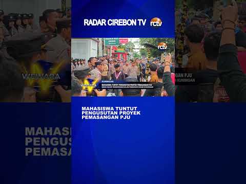 Mahasiswa Tuntut Pengusutan Proyek Pemasangan PJU