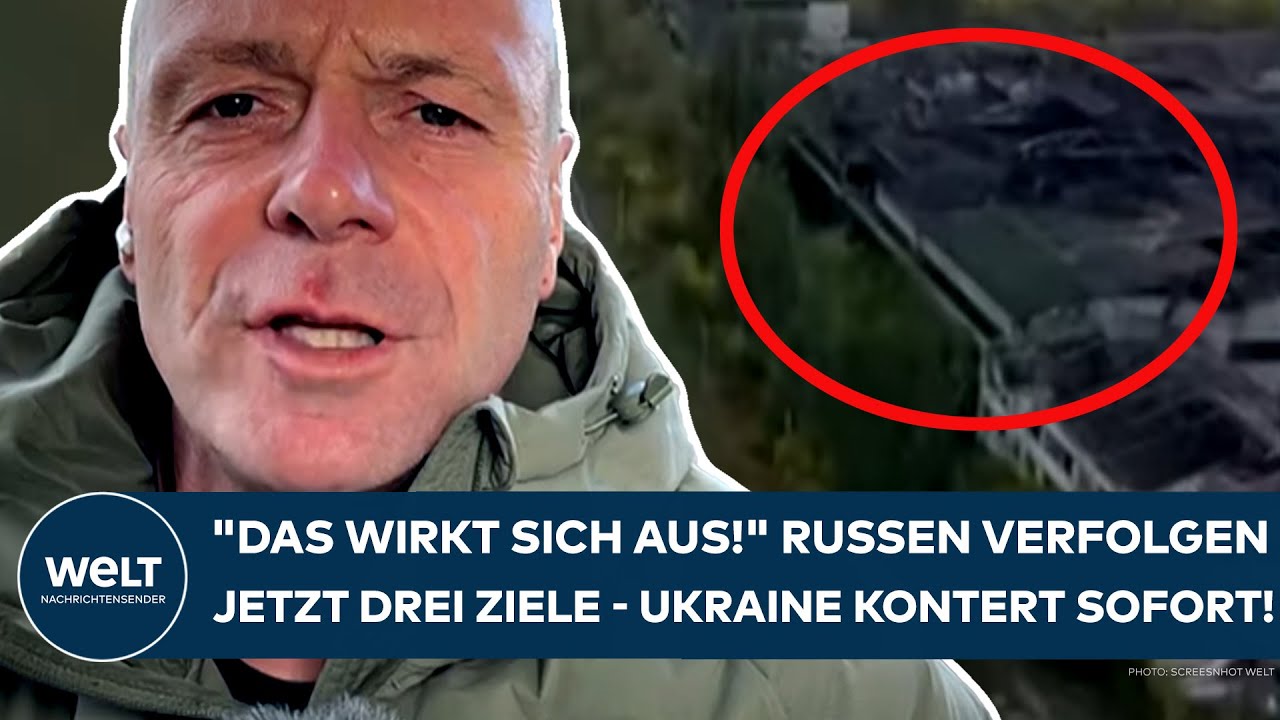 PUTINS KRIEG: "Das wirkt sich aus!" Russen verfolgen jetzt drei Ziele - doch die Ukraine reagiert!
