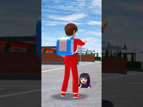 yuta denying MiO and is crying 😭 #sakuraschoolsimulator #crying #yutadanmio