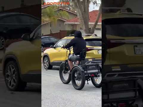 M-340 eTrike—Ride Comfortably on Sand, Snow, or City Streets #electricbike #etrike