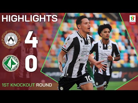 UDINESE-AVELLINO 4-0 | HIGHLIGHTS | Udinese cruise to next round | Coppa Italia Frecciarossa 2024/25