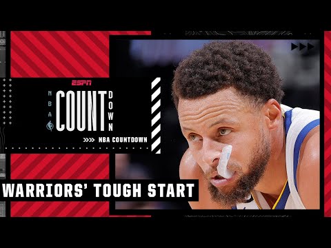A lot of games feel like it's a Steph Curry miracle or they LOSE - Lowe on Warriors | NBA Countdown video clip