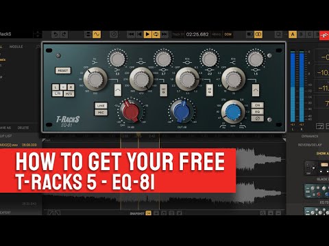 Free T-RackS EQ-81 for IK Newsletter Subscribers (Through January 31)