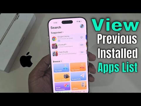 iPhone 17 Air: How to check previously installed apps iPhone