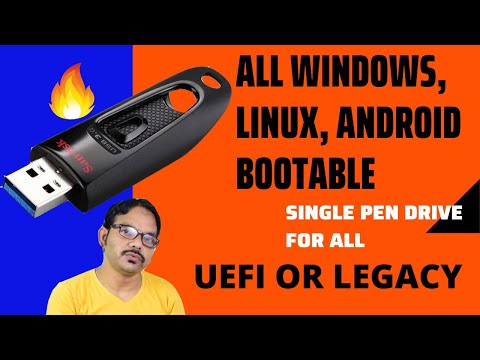 How to make all Windows/ LINUX/ ANDROID Bootable USB Flash Drive | UEFI |LEGACY || UPDATED 2020