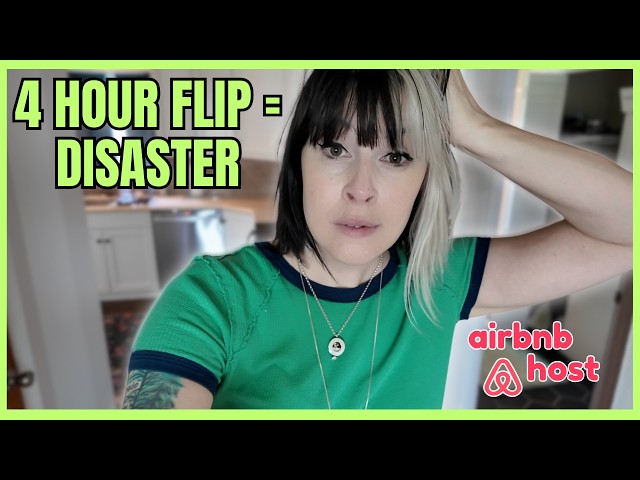 4 Hour Airbnb Flip... Countdown To ABSOLUTE DISASTER? | Airbnb Hosting | Carlisle PA