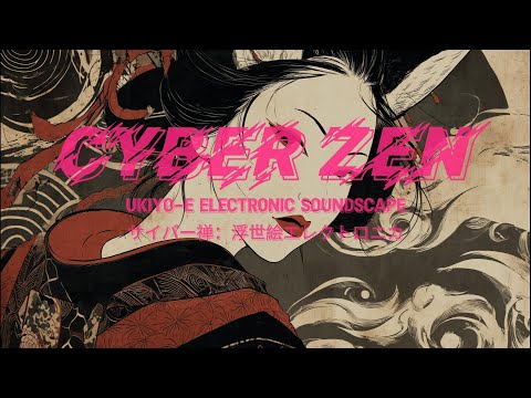 【Cyber Zen: Ukiyo-e Electronic Soundscape】Industrial Zen Electronica / Futuristic Ukiyo-e Soundscape