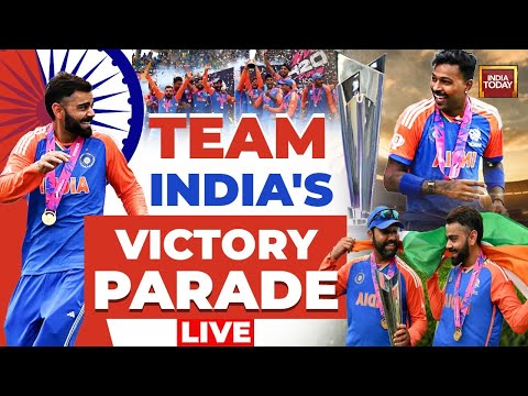 LIVE : Team India's Victory Parade In Mumbai LIVE | T20 World Cup Victory | India Today LIVE