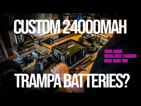 Apex Customs 24000mAh Trampa Battery Packs!