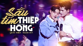 Cả Khán Phòng Trầm Trồ Khi QUỐC THIÊN & THANH DUY Bất Ngờ Song Ca Bolero - SẦU TÍM THIỆP HỒNG