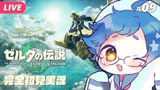 【🔵#ゼルダの伝説 ティアーズ オブ ザ キングダム #09】次はゾーラの里へ！空と地底もあるよ！Switch 2 Editionです【夜更