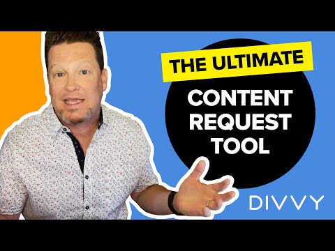 DivvyHQ Walkthrough: Content Request Tool - Request Intake Forms,
Moderation & Simple Scheduling