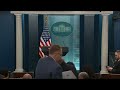LIVE: White House press briefing  - 01:09:05 min - News - Video