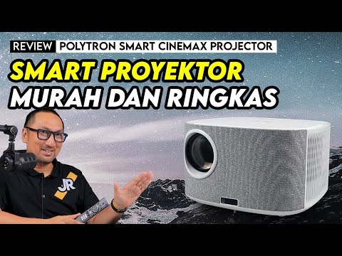 Smart Proyektor Murah, Ringkas, Bisa YouTube & Netflix: Polytron Smart CinemaX Projector