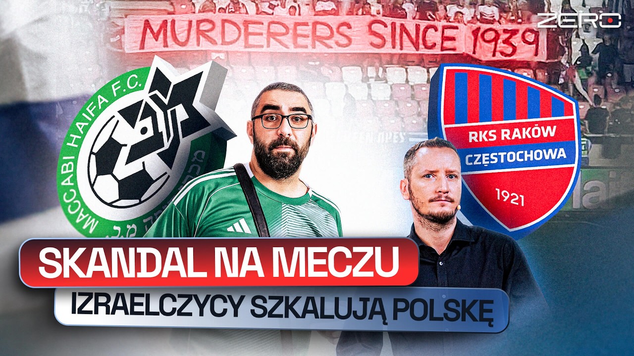 SKANDALICZNA AKCJA IZRAELCZYKÓW. OBRAZILI POLAKÓW. OBSCENICZNE SCENY I TRANSPARENTY