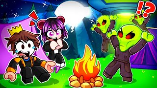 NOS VAMOS DE CAMPAMENTO Y LLEGAN LOS ALIENS!!!👽👽