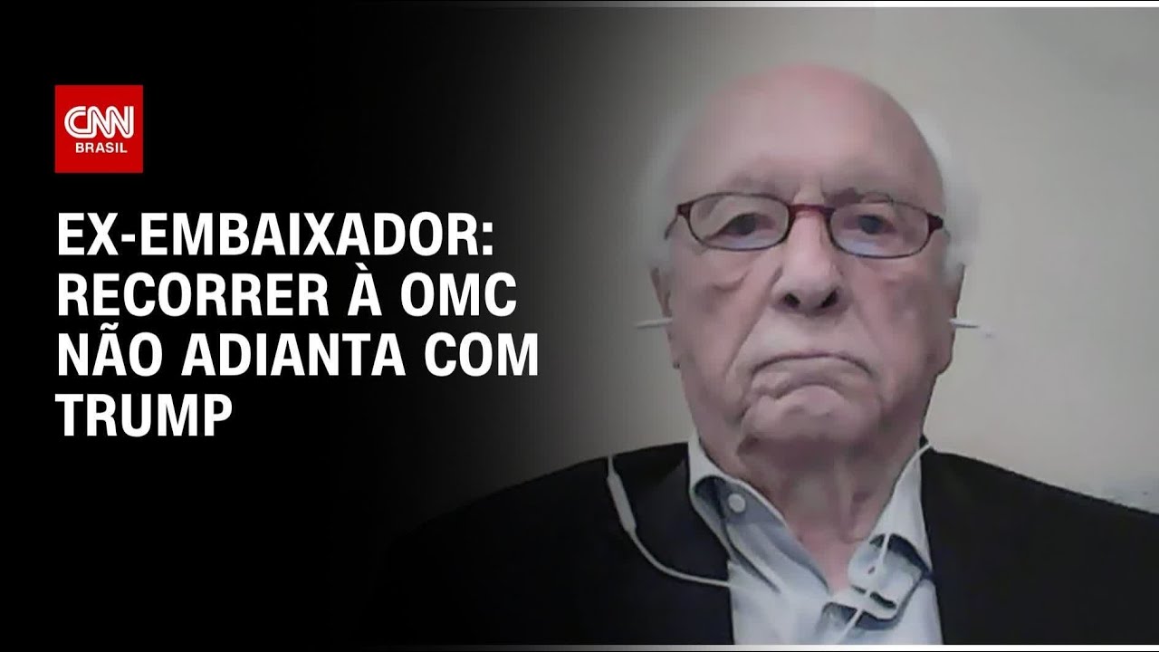 Rubens Ricupero Recorrer à Organização Mundial do Comércio não adianta com Trump | CNN ARENA
