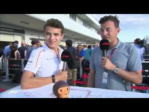 Lando Norris Jumps Into 'The Monkey Seat' | F1 Live at Suzuka