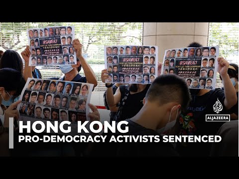 Hong Kong jails 45 pro-democracy activists in city’s largest security case