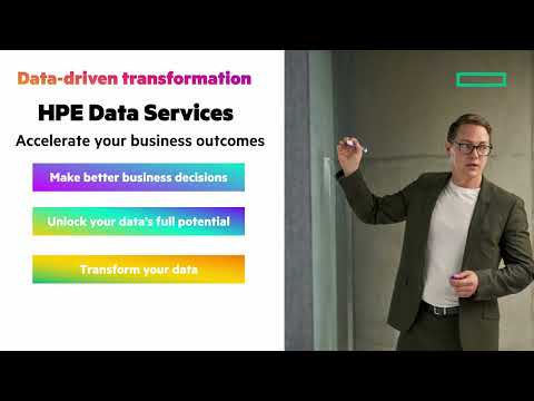Accelerate data-driven transformation with HPE Data Services | Short Take