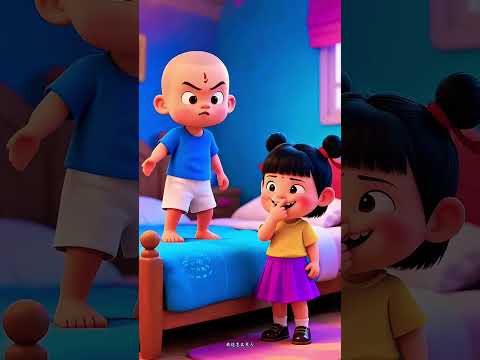 चिंकी ने किया चिंटू को गंजा । #hindikidsshort #funnykidsshort