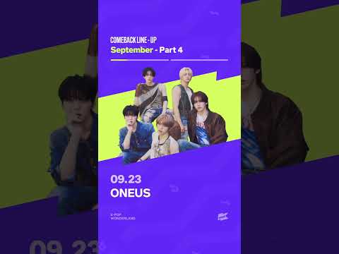 [COMEBACK LINE-UP] ✨9월 컴백 라인업✨| September – Part 4