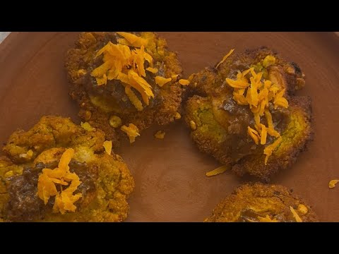 My German wife surprises me with Sri Lankan style prawn vade (isso vade) | flavourblending