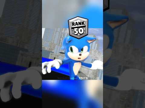 Brawl Stars Sonic Rank UP #brawlstars #shorts