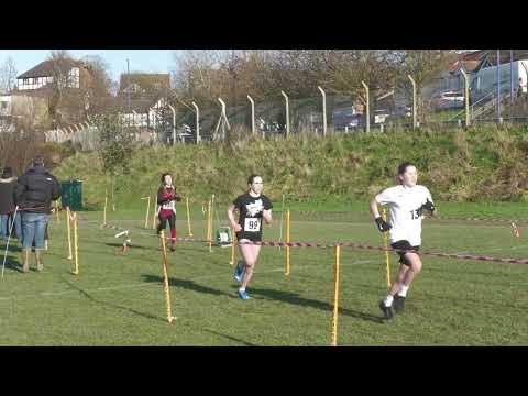 Year 7  Girls Kent Schools Cross Country Championships 21st January 2023
