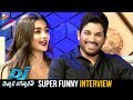 Allu Arjun and Pooja Hegde Funny Interview : DJ Duvvada Jagannadham Movie