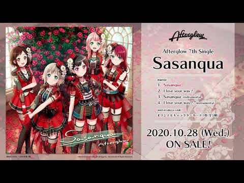 【試聴動画】Afterglow7th Single「Sasanqua」(10/28発売!!)