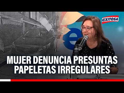 🔴🔵 Mujer denuncia presuntas papeletas irregulares tras internamiento de su vehículo en depósito