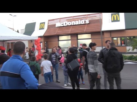 Festeggiato a Vibo Valentia il primo compleanno del Mc Donald's