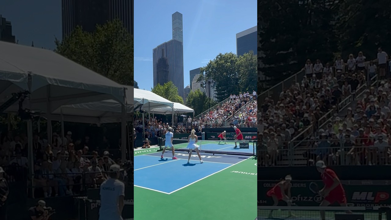 Just OWNING the kitchen 😤...#mlp #pickleball #franklinpickleball