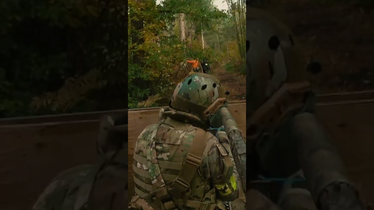 Airsoft troll caught on camera (INSTANT KARMA)