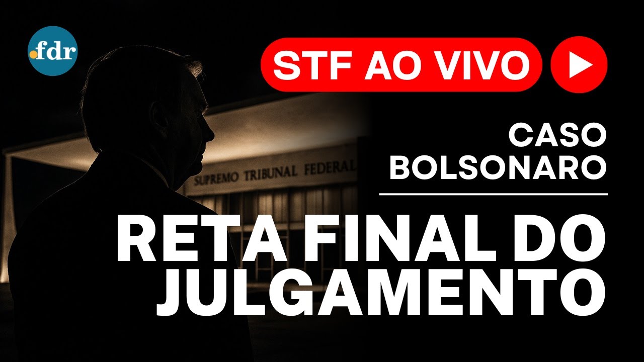 🔴 JULGAMENTO BOLSONARO AO VIVO TERCEIRA RODADA DA AP 2668 NO STF