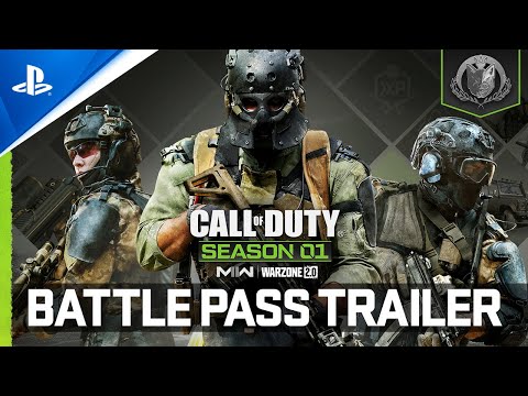 Call of Duty: Modern Warfare II & Warzone 2.0 - Season 01 Battle Pass Trailer | PS5 & PS4 Games