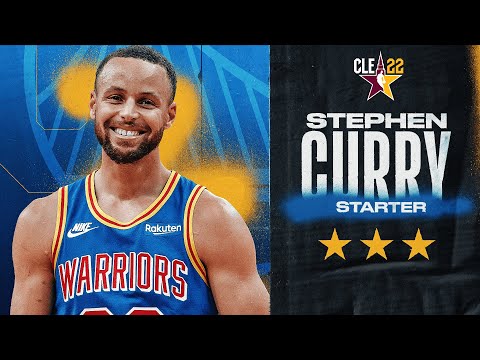 Stephen Curry Makes 8th NBA All-Star as 2022 Starter! video clip