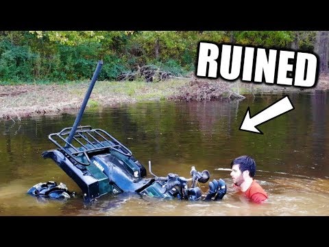 I SUNK my FOUR WHEELER.