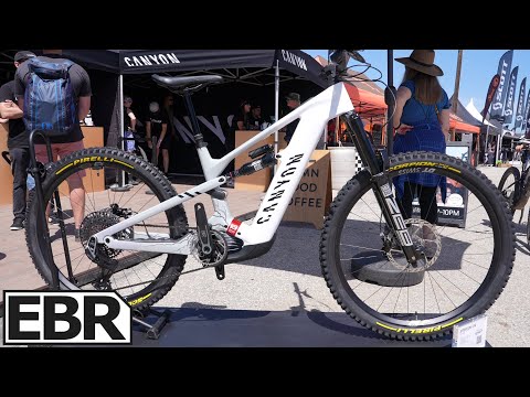 Canyon Strive:ON CFR LTD mMTB (e-Enduro Racing Beast) & Neuron:ONfly at Sea Otter Classic 2024