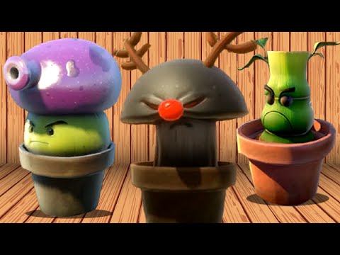 Plants Vs. Zombies: Garden Warfare - Every Spawnable Plant 