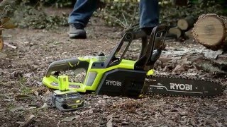 Video: 18V ONE+™ LITHIUM+™ 10" Chain Saw with 1.5Ah Battery & Charger