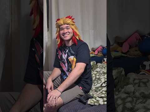 COSPLAY DO RENGOKU EM 2 DIAS: SPEEDRUN#rengoku #cosplay #gihemattz #demonslayer #kimetsunoyaiba