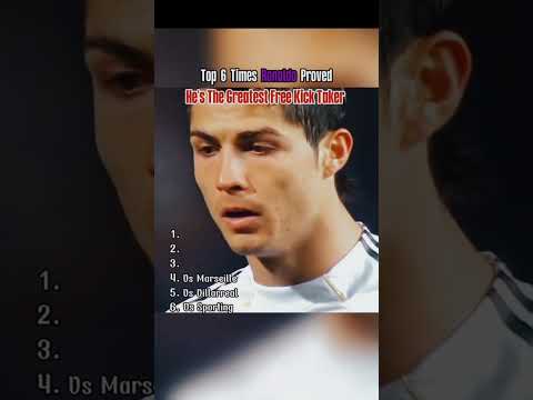 Ronaldo = Free Kick Masterclass 🚀⚡ #goat