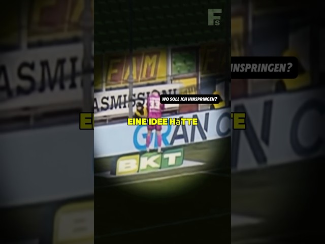 Der Torwart VERTRAUTE dem Balljungen und er wurde zur LEGENDE 😳