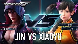 TEKKEN 7 - Jin VS Xiaoyu Gameplay
