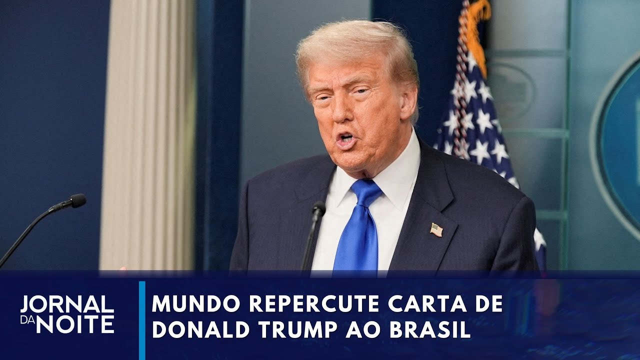 Mundo repercute carta de Donald Trump ao Brasil