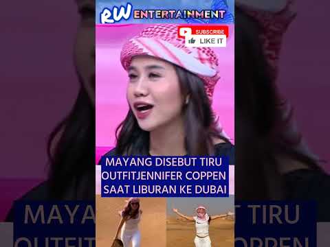 padahal orang bebas yakk mau pakai baju apaaja #mayang #dubai #jennifercoppen #viralvideo #trending